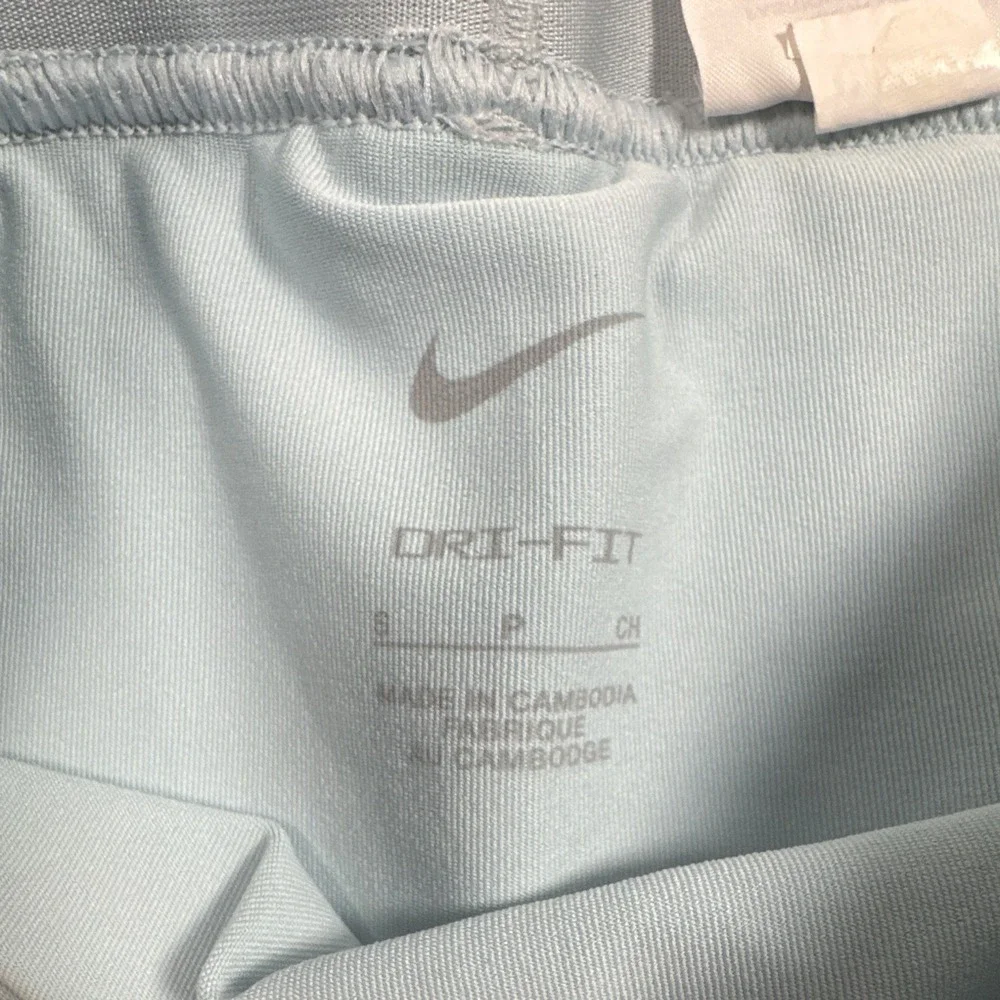 Nike Dri-FIT Youth Gurls Athletic Tennis/Golf Skort Blue L Pull-On Elastic Waist